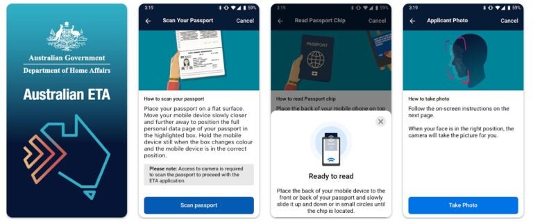 澳洲電子旅遊授權（ETA）